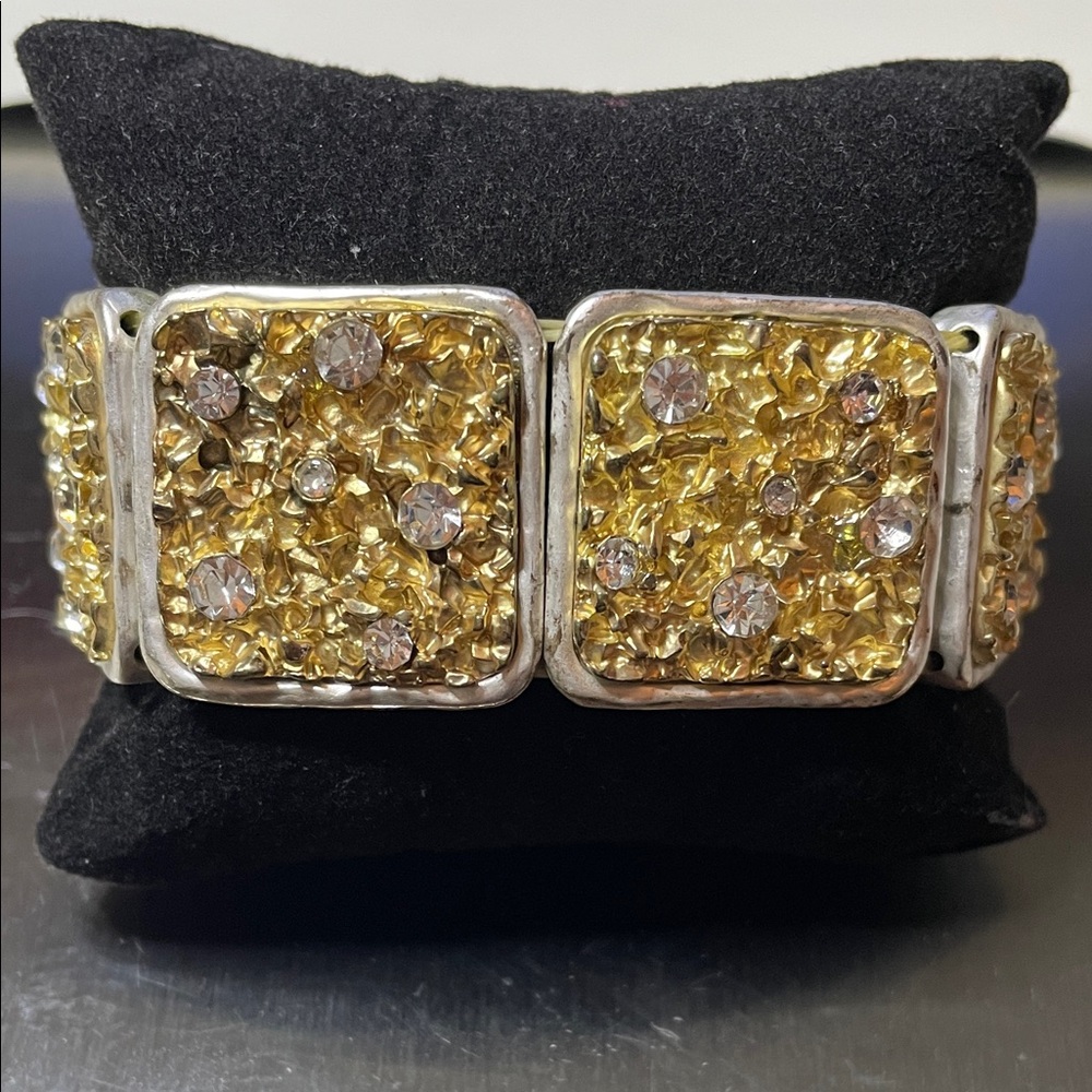 Elegant Gold and Silver Women's Bracelet